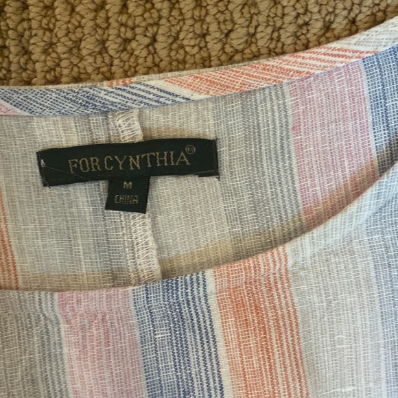 100% linen blouse - Picture 2 of 2